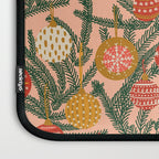 Christmas Tree Ornaments Pattern Laptop Sleeve Gallery Image 3