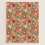Christmas Tree Ornaments Pattern Jigsaw Puzzle Gallery Image 1