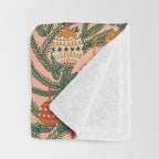 Christmas Tree Ornaments Pattern Throw Blanket Gallery Image 3