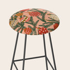 Christmas Tree Ornaments Pattern Stool Gallery Image 2