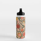 Christmas Tree Ornaments Pattern Water Bottle Gallery Image 3