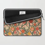 Christmas Tree Ornaments Pattern Laptop Sleeve Gallery Image 2