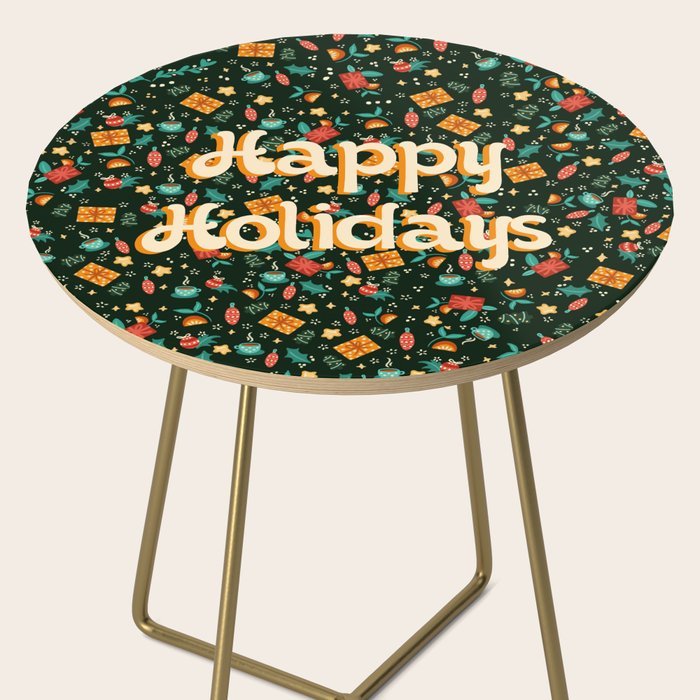 Happy holidays Side Table Gallery Image 2