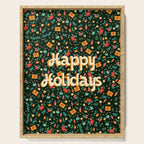Happy holidays Serving Tray Gallery Image 1