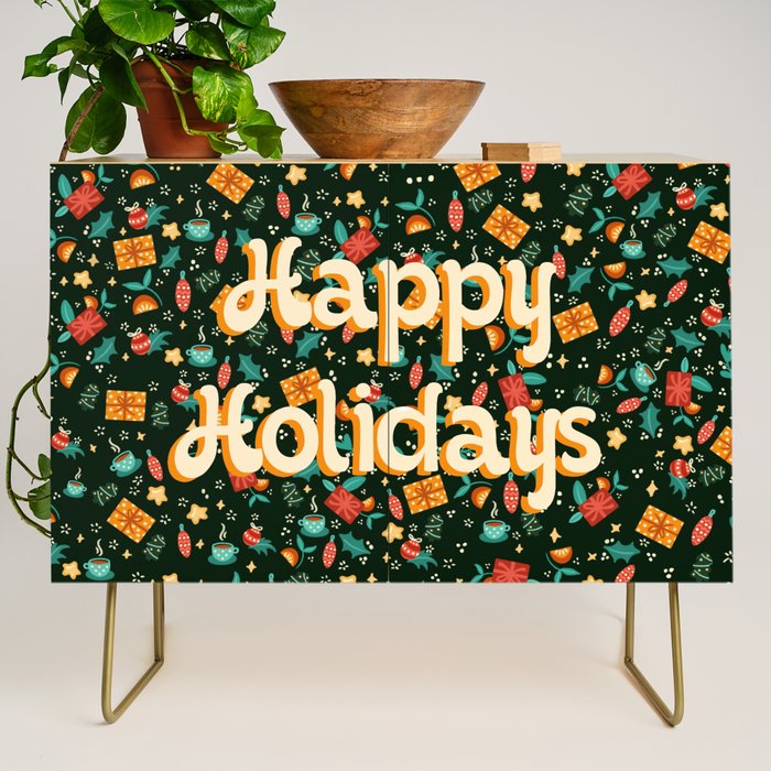 Happy holidays Credenza Gallery Image 1