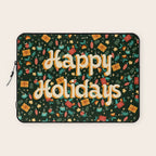 Happy holidays Laptop Sleeve Gallery Image 1