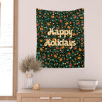 Happy holidays Wall Tapestry Gallery Image 2
