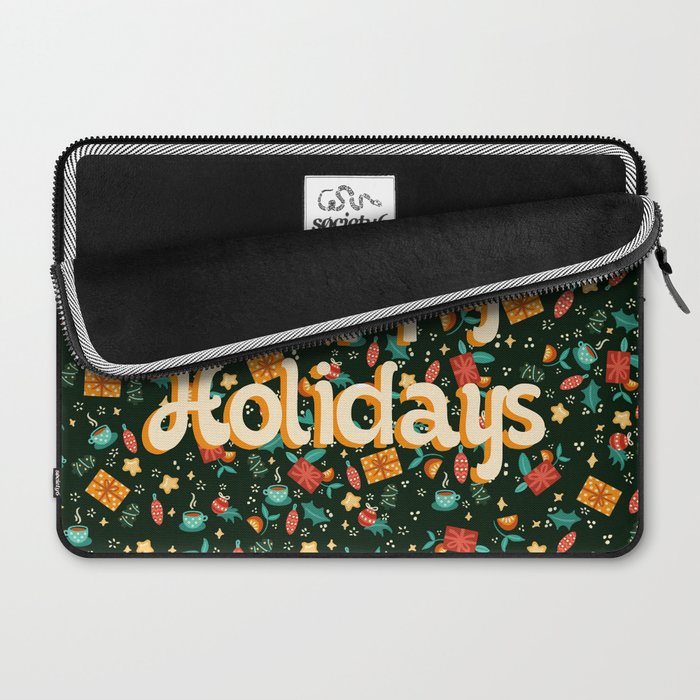 Happy holidays Laptop Sleeve Gallery Image 2