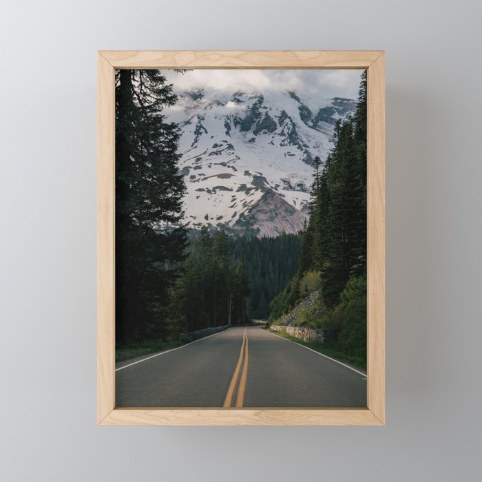 Road to Rainier Mini Art Print Gallery Image 1