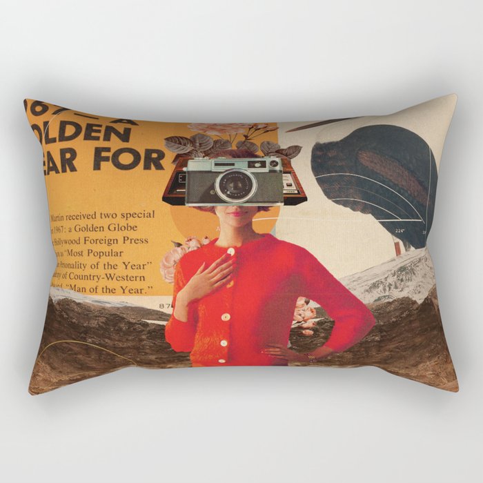 a Golden Year Rectangular Pillow Gallery Image 2