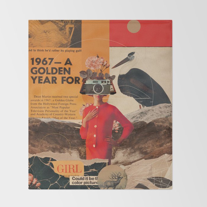 a Golden Year Throw Blanket Gallery Image 2