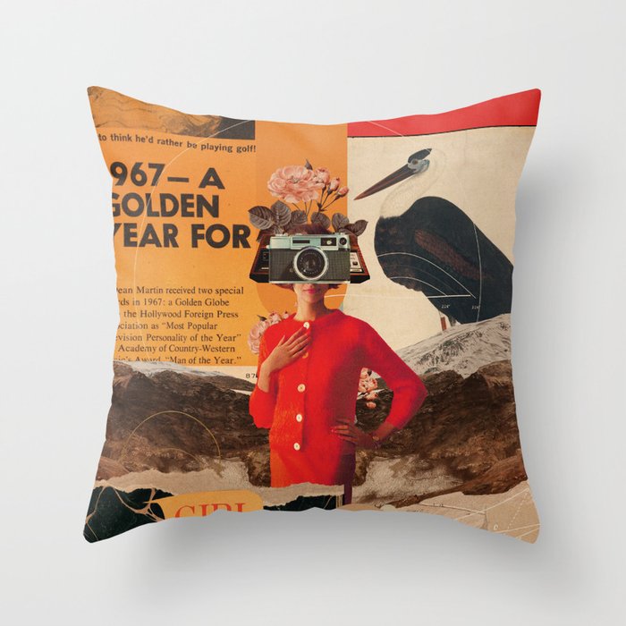 a Golden Year Throw Pillow Gallery Image 6
