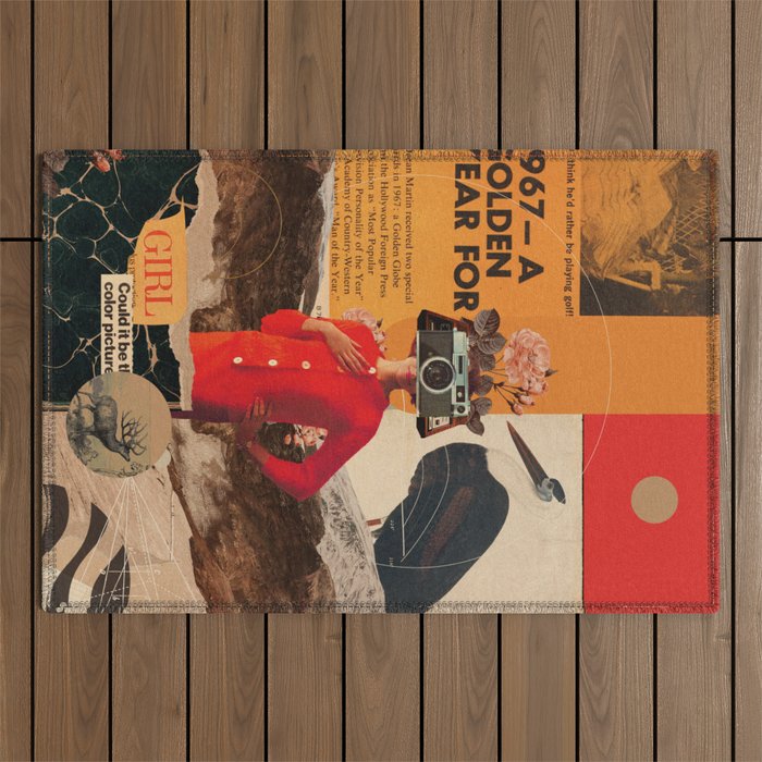 a Golden Year Outdoor Rug Gallery Image 1
