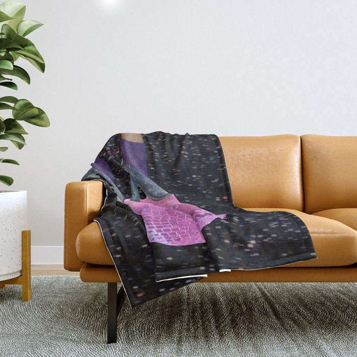 Dancing in the Moonlight Throw Blanket Gallery Image 1