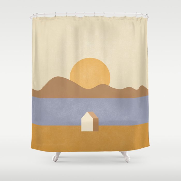 Tiny House #4 Shower Curtain Gallery Image 1