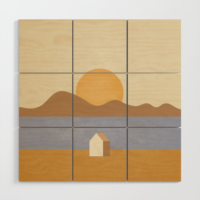 Tiny House #4 Wood Wall Art Gallery Image 1
