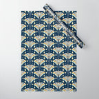 La Maison des Papillons - Midnight Wrapping Paper Gallery Image 1