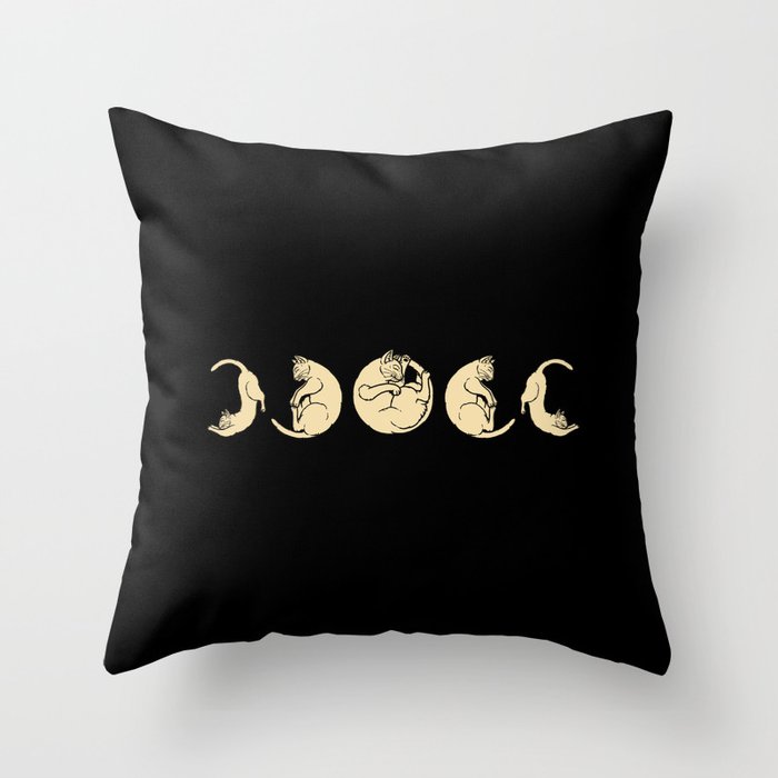 Meowphases Throw Pillow Gallery Image 6