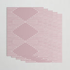 Geo (Linen Lilac) Wrapping Paper Gallery Image 3