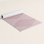 Geo (Linen Lilac) Yoga Mat Gallery Image 2