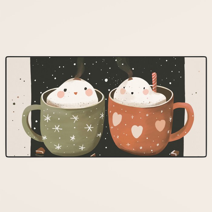 Mugs Of Joy Desk Mat Gallery Image 3