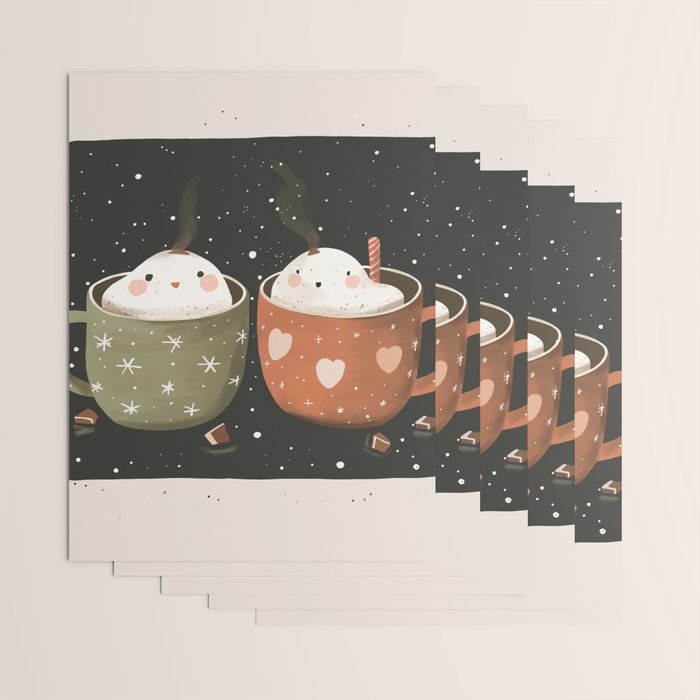 Mugs Of Joy Wrapping Paper Gallery Image 3