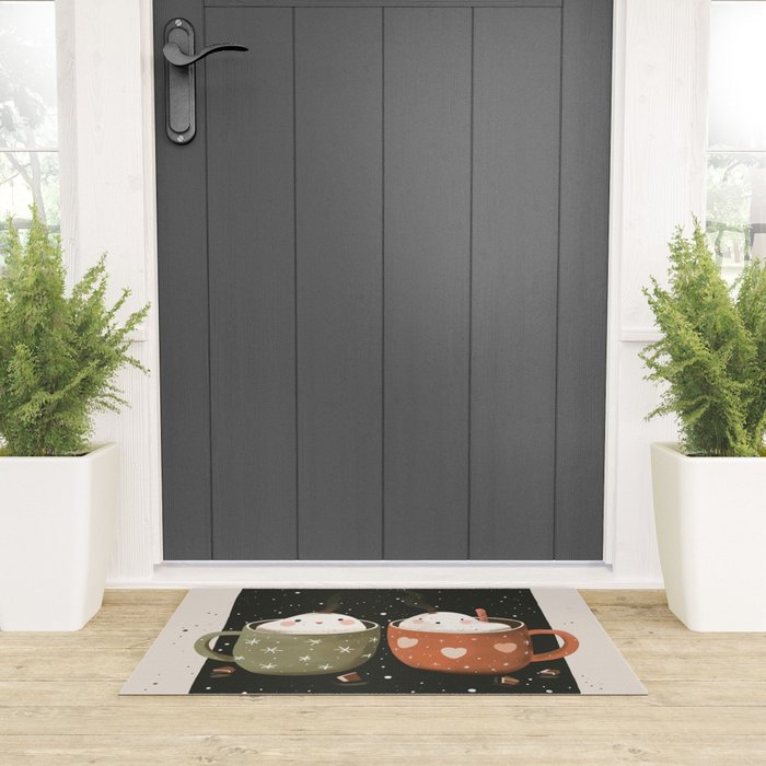Mugs Of Joy Welcome Mat Gallery Image 3