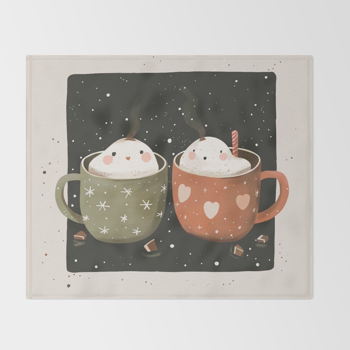Mugs Of Joy Throw Blanket Gallery Image 2