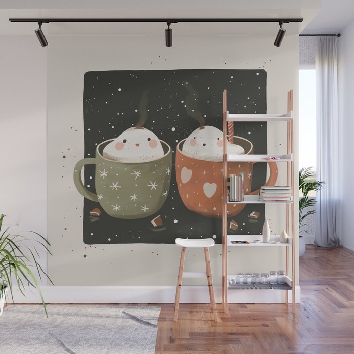 Mugs Of Joy Wall Mural Gallery Image 1