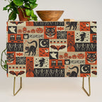 Vintage Halloween Patchwork Credenza Gallery Image 1