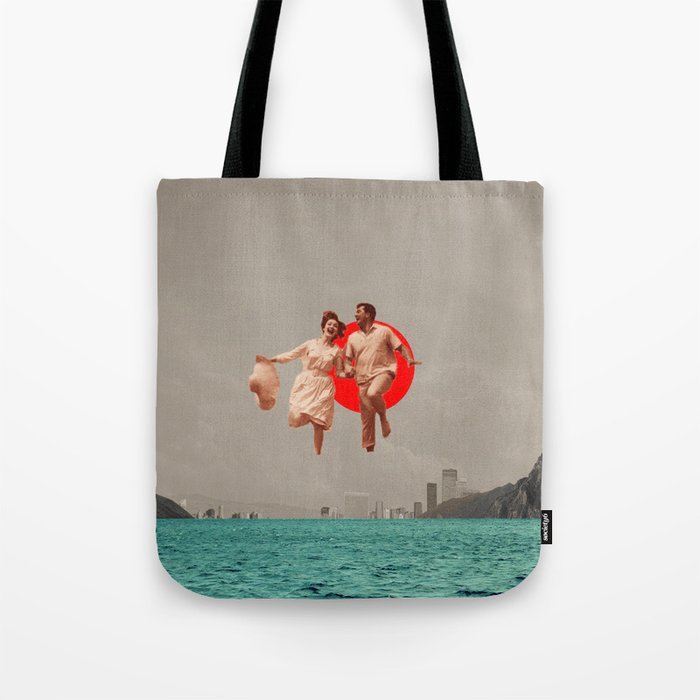 Don't Look Back Tote Bag Gallery Image 1
