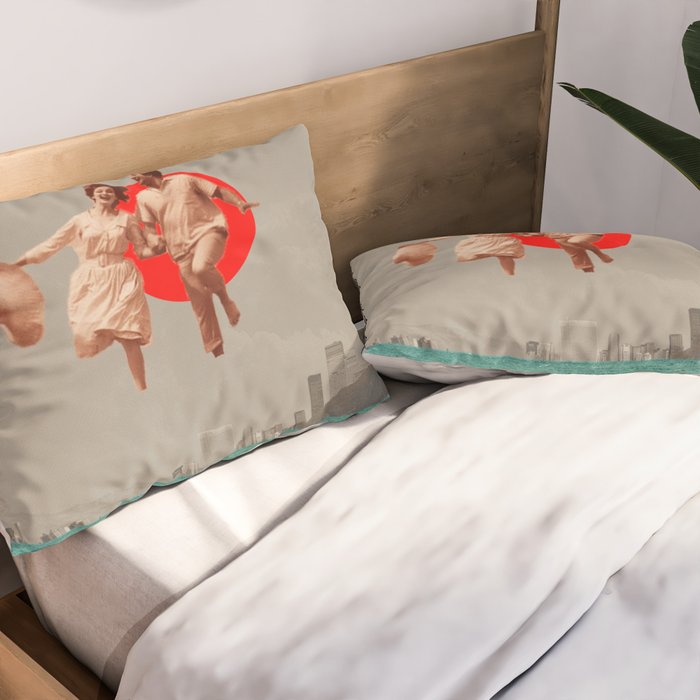 Don't Look Back Pillow Sham Gallery Image 2