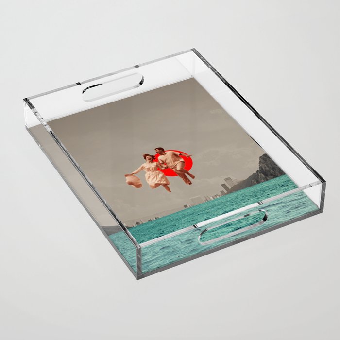 Don't Look Back Acrylic Tray Gallery Image 1