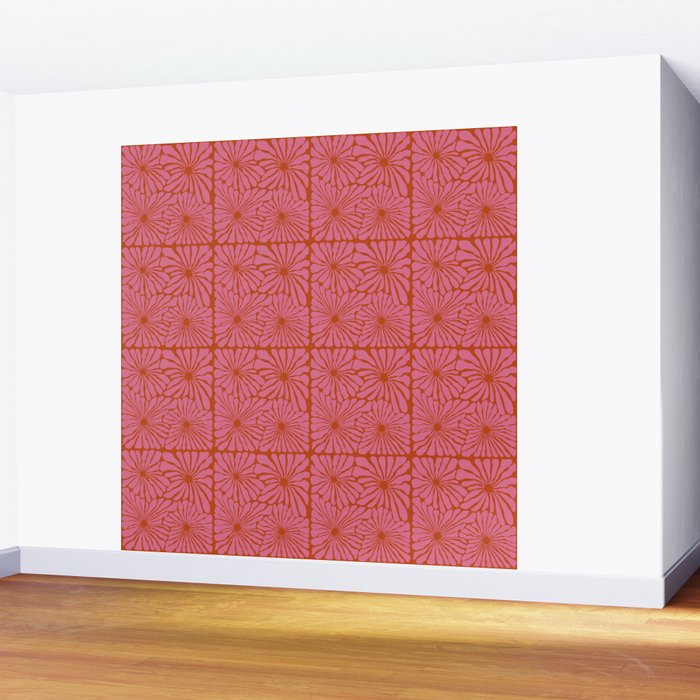 Blooming Bold pattern Wall Mural Gallery Image 2