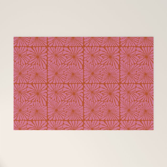 Blooming Bold pattern Welcome Mat Gallery Image 1