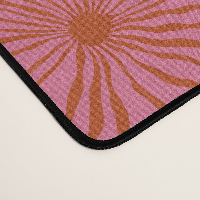 Blooming Bold pattern Desk Mat Gallery Image 4