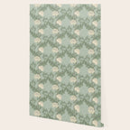 Vintage Floral Arts and Crafts Style Wallpaper Gallery Image 2