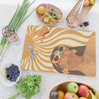 Sun woman Cutting Board Gallery Image 2