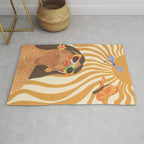 Sun woman Rug Gallery Image 1