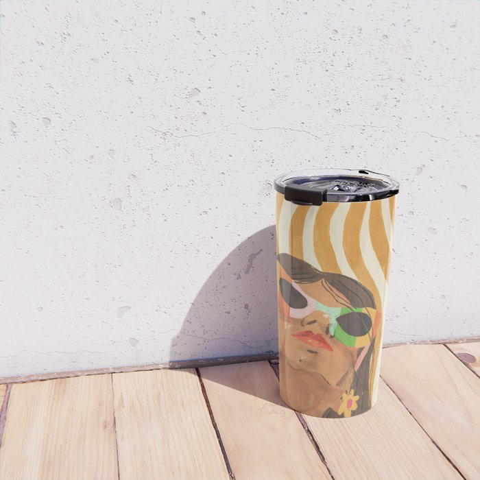 Sun woman Travel Mug Gallery Image 4