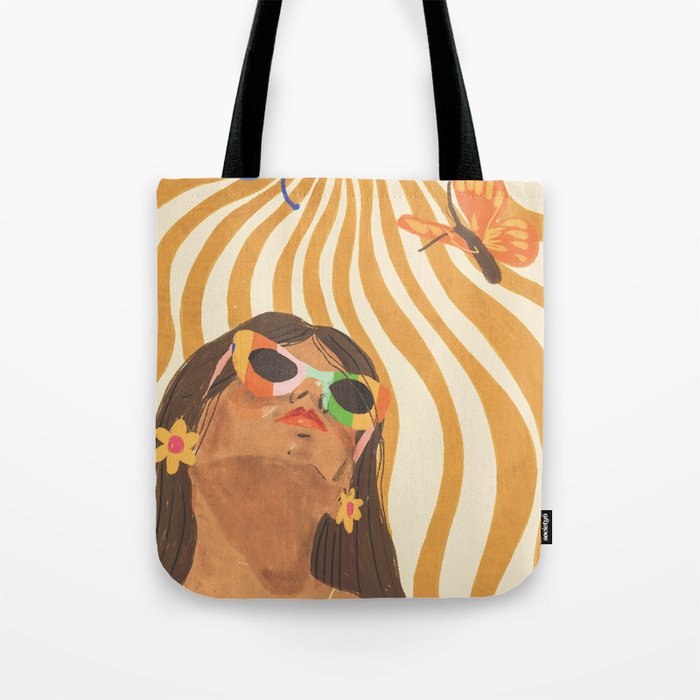 Sun woman Tote Bag Gallery Image 1