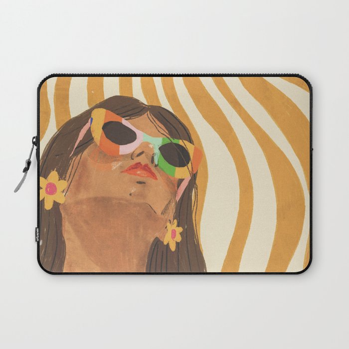 Sun woman Laptop Sleeve Gallery Image 1