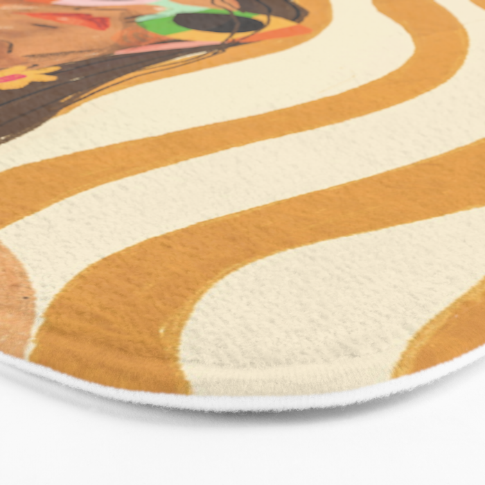 Sun woman Bath Mat Gallery Image 3