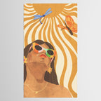 Sun woman Tablecloth Gallery Image 2