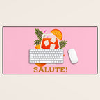 Orange Spritz - Amalfi Coast Cocktails Desk Mat Gallery Image 1