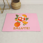 Orange Spritz - Amalfi Coast Cocktails Rug Gallery Image 1