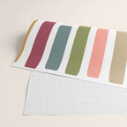 Mid Century Modern Stripes Wrapping Paper Gallery Image 2