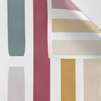 Mid Century Modern Stripes Wall Tapestry Gallery Image 3