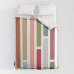 Mid Century Modern Stripes Comforter Gallery Image 6