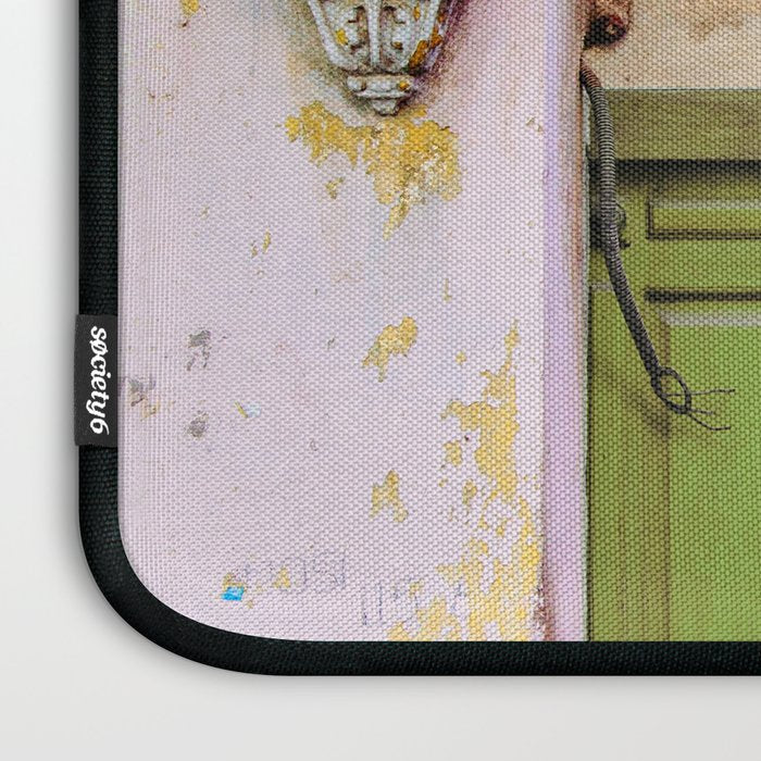 Havana Door - Cuba Travel, Architecture Photography Laptop Sleeve Gallery Image 3